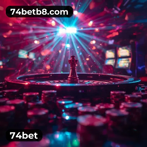 App 74bet para iOS e Android — interface mobile, login biométrico e PIX integrado